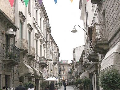 Tempio Pausania il centro